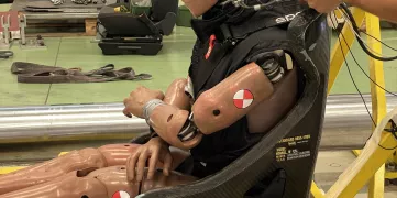 IMA Italia SoSafe crash test dummy